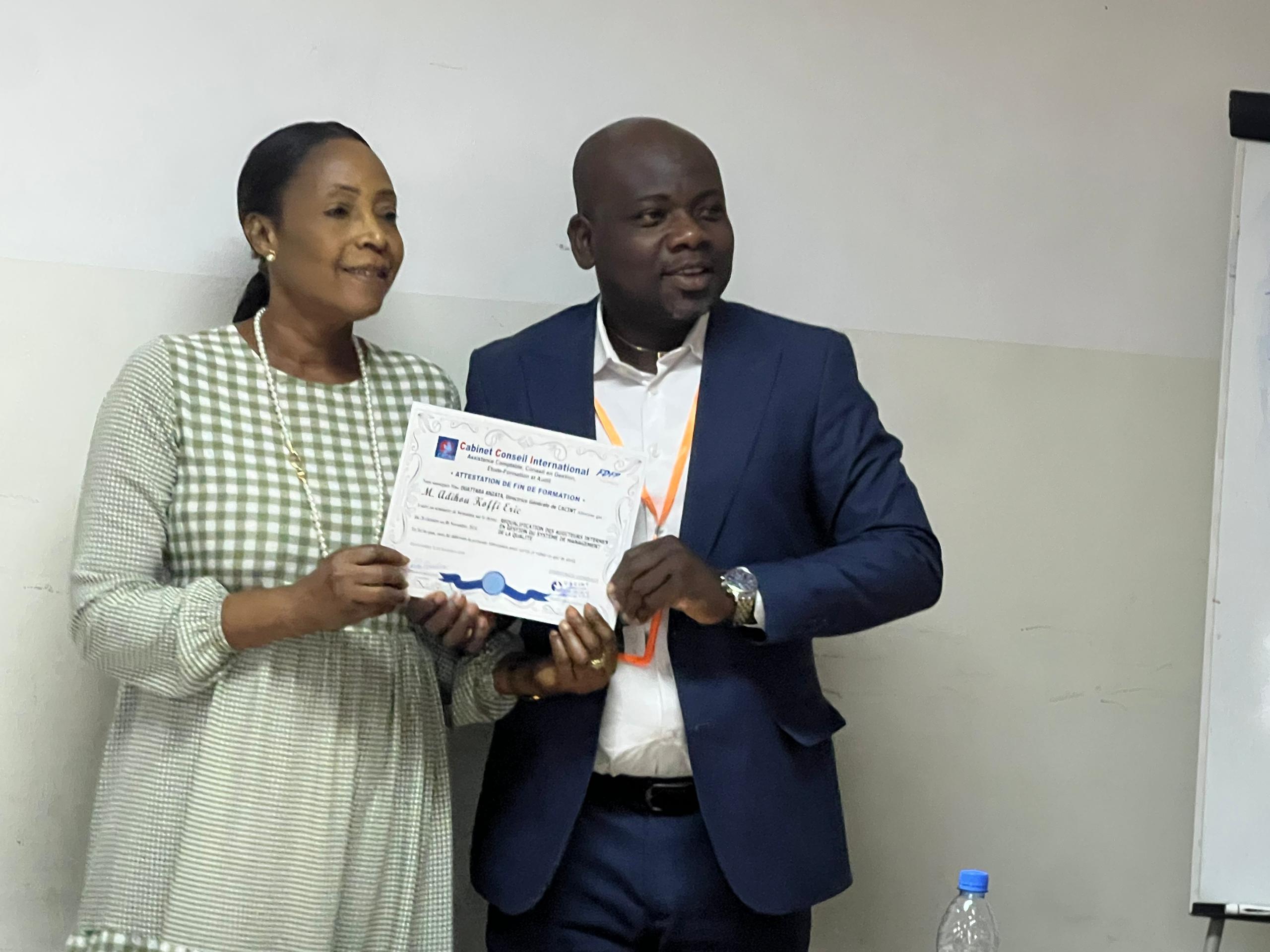 Remise des diplôme — 2